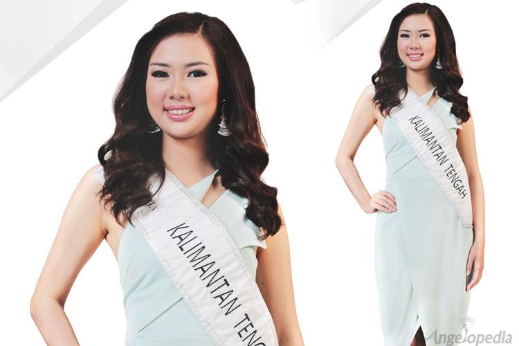 Shieren Nathania Wijaya representing Central Kalimantan