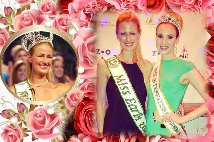 Miss Earth 2001 Catharina Svensson from Denmark