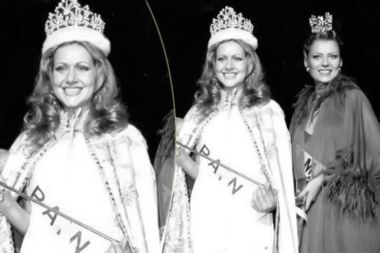 Pilar Medina Miss International 1977 from Spain