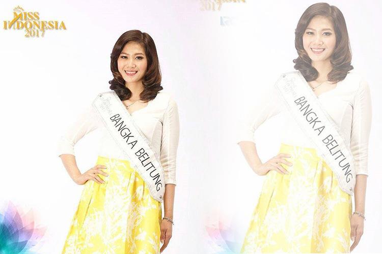 Melissa Hendrawati Miss Bangka Belitung for Miss Indonesia 2017