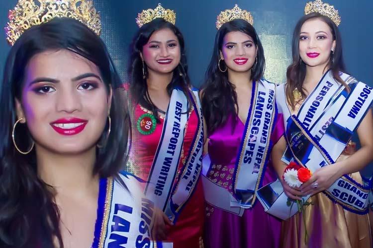 Ashmita Dhungana Miss Landscapes International Nepal 2019