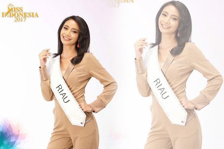 Ade Auliya Rahma Miss Riau for Miss Indonesia 2017