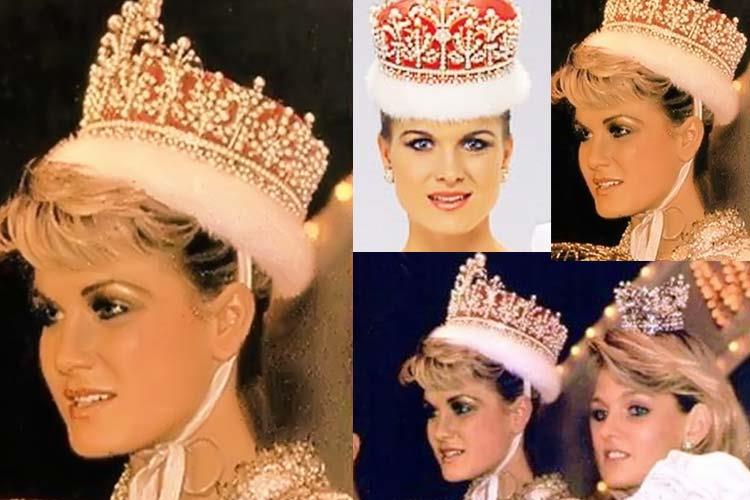 Helen Fairbrother Miss International 1986 from England