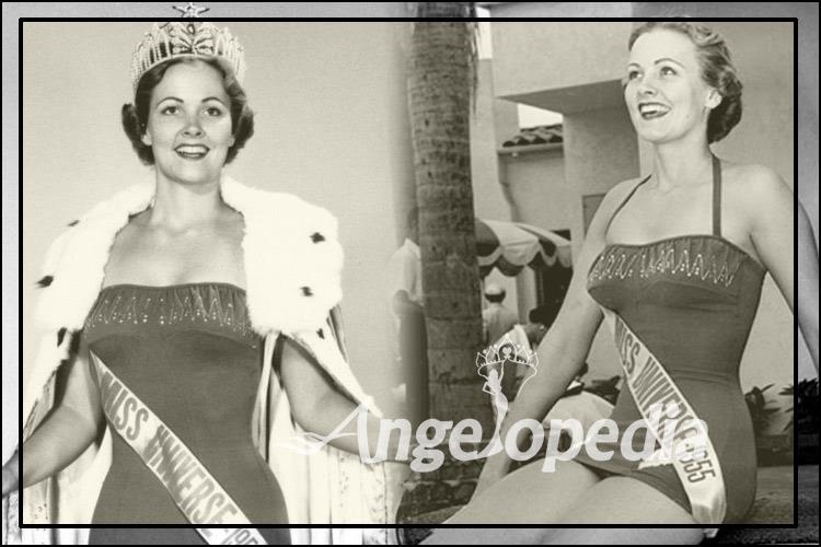 Miriam Stevenson Miss Universe 1954 from USA