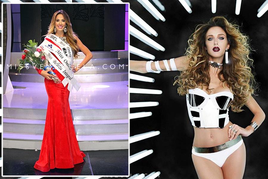 Winner of Miss Integral Beauty Award at Miss Venezuela 2016 is Rosangelica Piscitelli