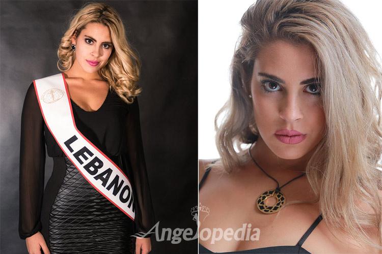 Carmen Al Badri Miss Lebanon for Miss Intercontinental 2015