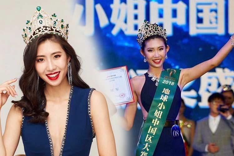 Wentian Hu Miss Earth China 2019 for Miss Earth 2019