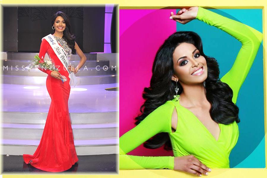 Winner of Miss Personality Award at Miss Venezuela 2016 is Betania Rojas