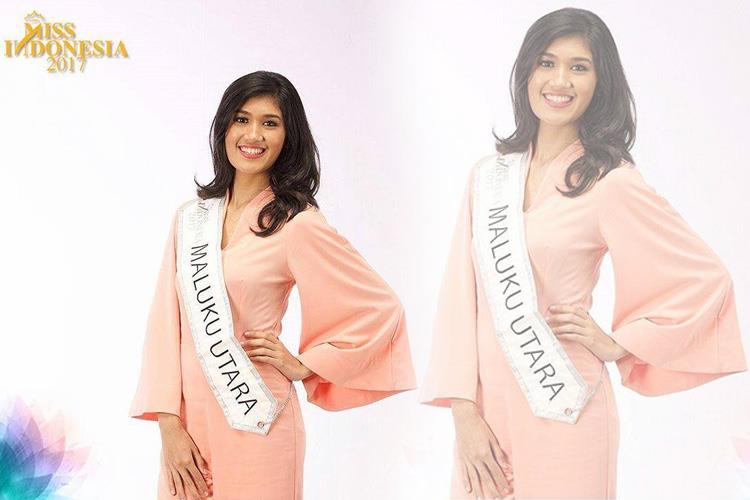 Abbygael Bianca McKenzie Miss Maluku Utara for Miss Indonesia 2017