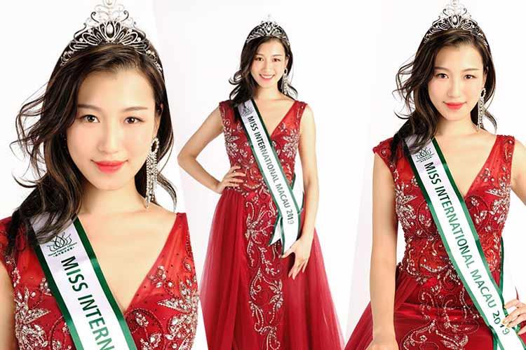 Bobo Leong Miss International Macau 2019 for Miss International 2019