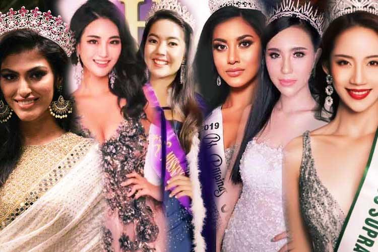 Asian and Oceania beauties competing in Miss Supranational 2019