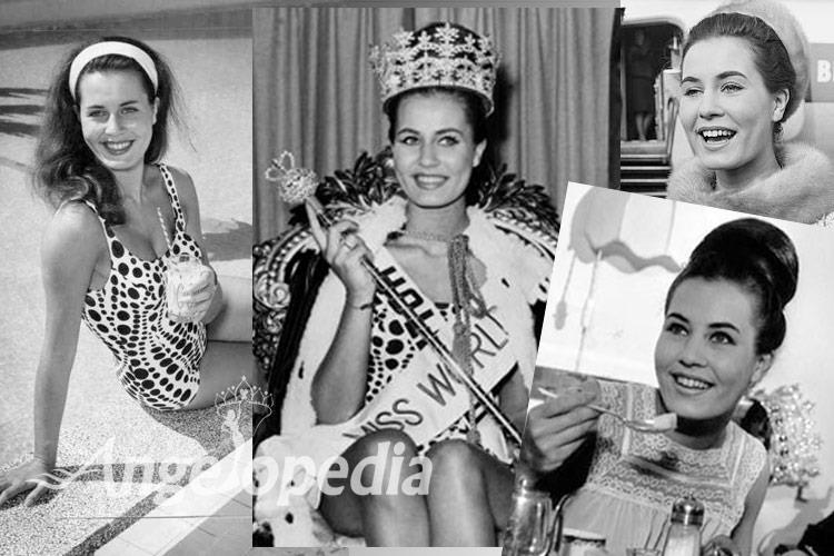 Catharina Lodders Miss World 1962 from Netherlands 