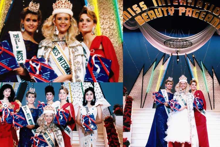 Iris Klein Miss International 1989 from Germany
