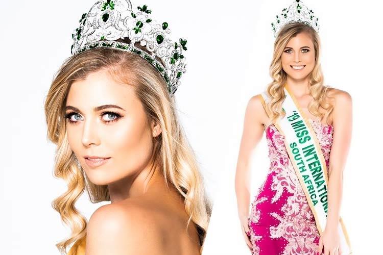 Nicole Middleton Miss International South Africa 2019 for Miss International 2019