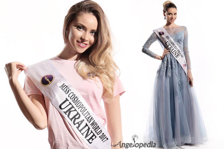 Yulia Medvedieva Miss Cosmopolitan World Ukraine 2017