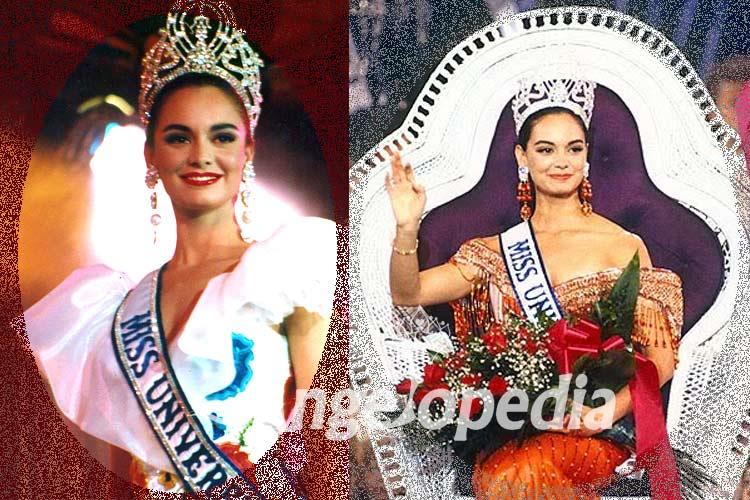 Lupita Jones Miss Universe1991 from Mexico