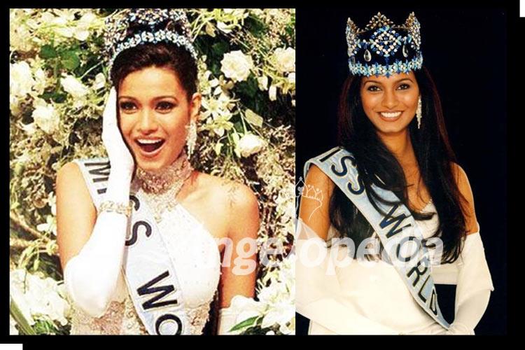 Diana Hayden Miss World 1997 from India