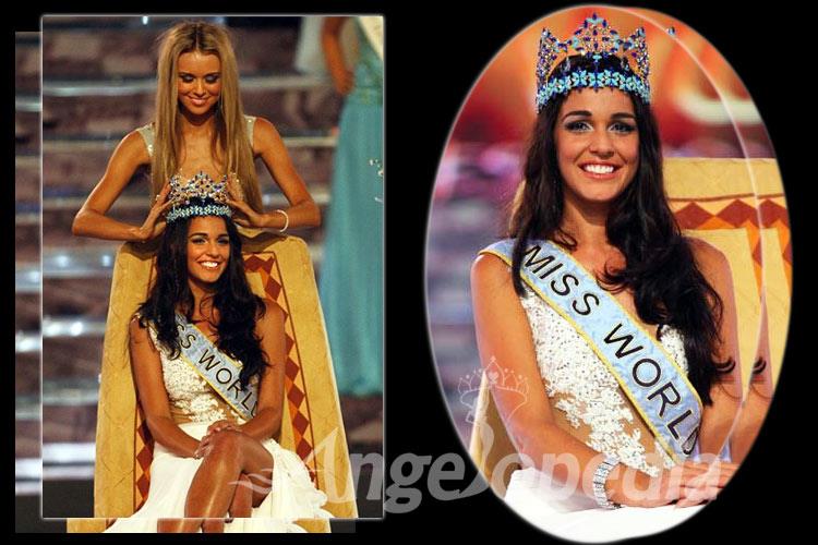 Kaiane Aldorino Miss World 2009 from Gibraltar