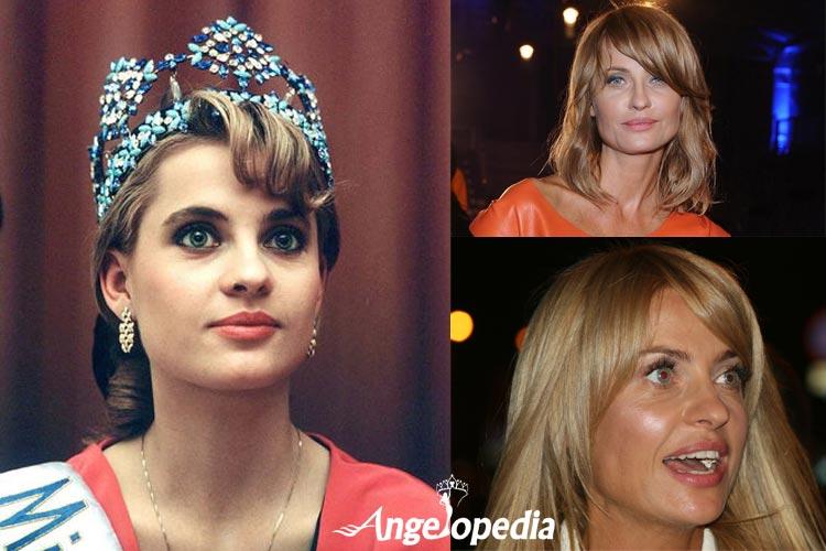 Aneta Kreglicka Miss World 1989 from Poland