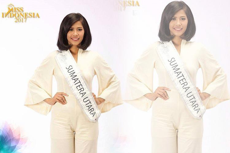 Friska Olivia Panggabean Miss Sumatera Utara for Miss Indonesia 2017