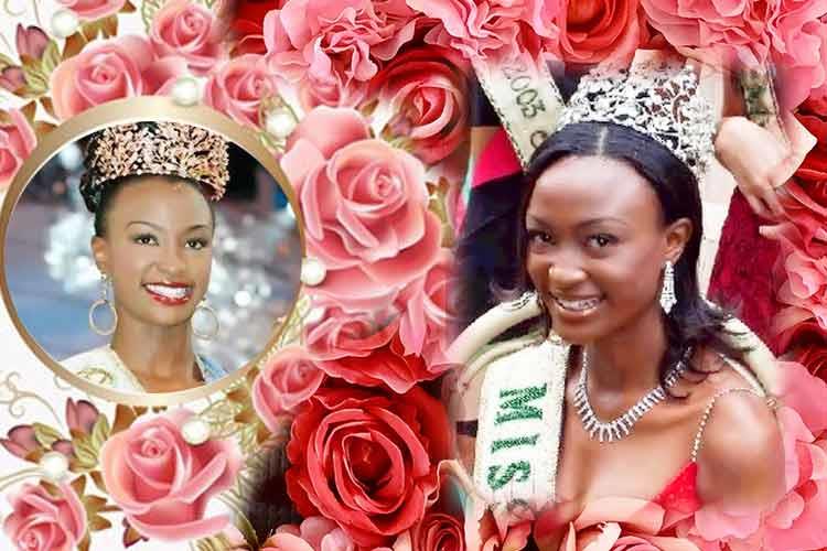 Miss Earth 2002 Winfred Omwakwe from Kenya