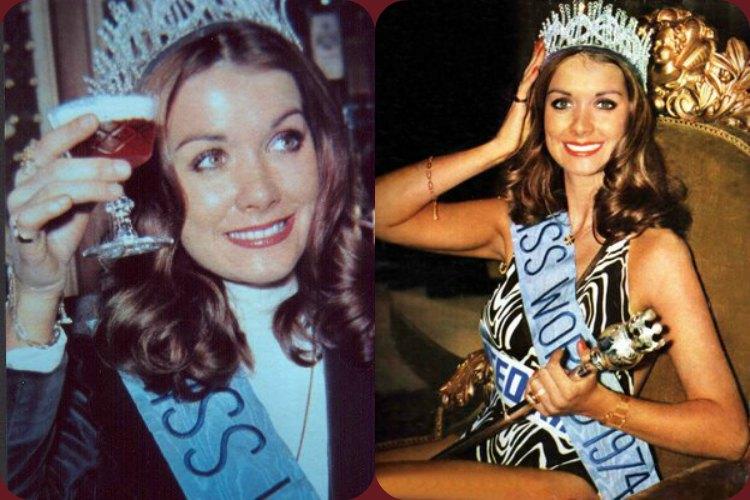 Miss World 1974 Helen Morgan resigning for being a Mom