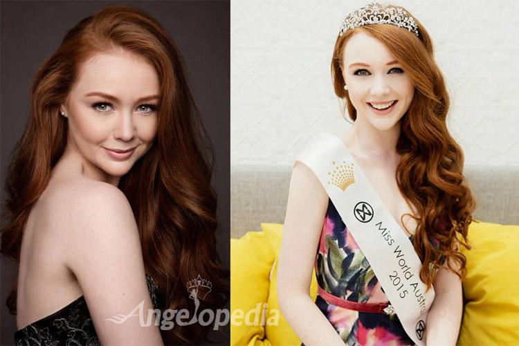 Tess Alexander from Australia for Miss World 2015