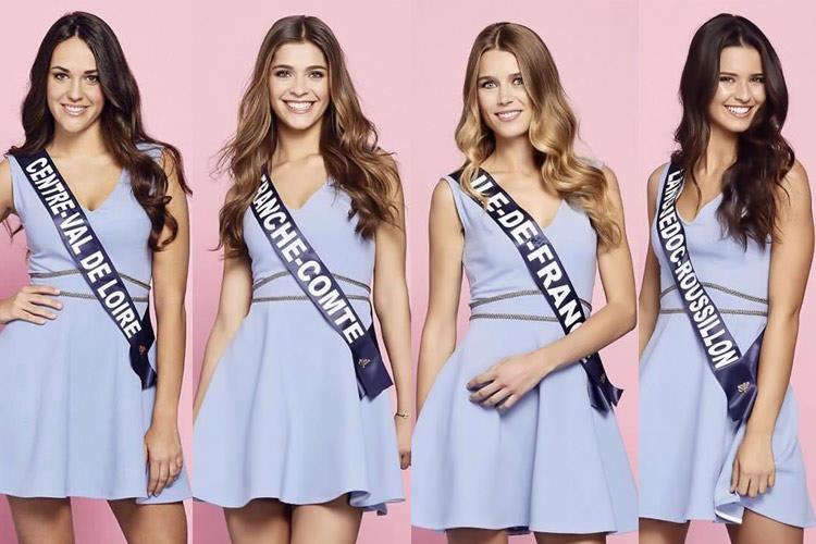 Miss France 2019 Top 12 favourite contestants by Angelopedia