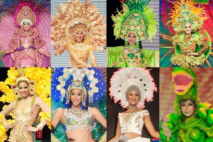 Miss Mundo Nicaragua 2019 Finalists in National Costumes