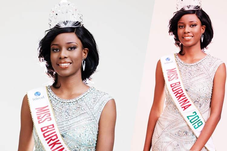 Danielle Flora Ouedraogo Miss International Burkina Faso 2019 for Miss International 2019