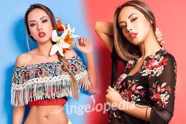Katherine Anazgo Orozco from Bolivia for Reina Hispanoamericana 2017
