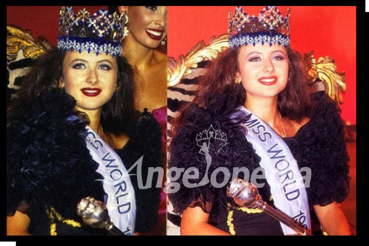 Julia Kourotchkina Miss World 1992 from Russia