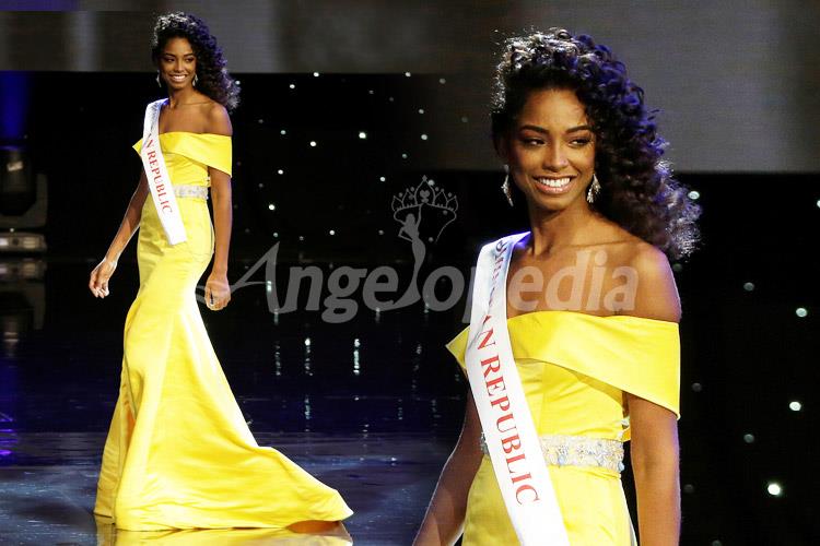 Yaritza Reyes Miss Dominican Republic 2016 Yellow Gown