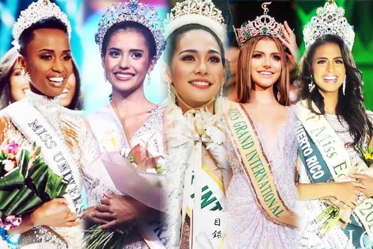 International Pageant Winners of 2019