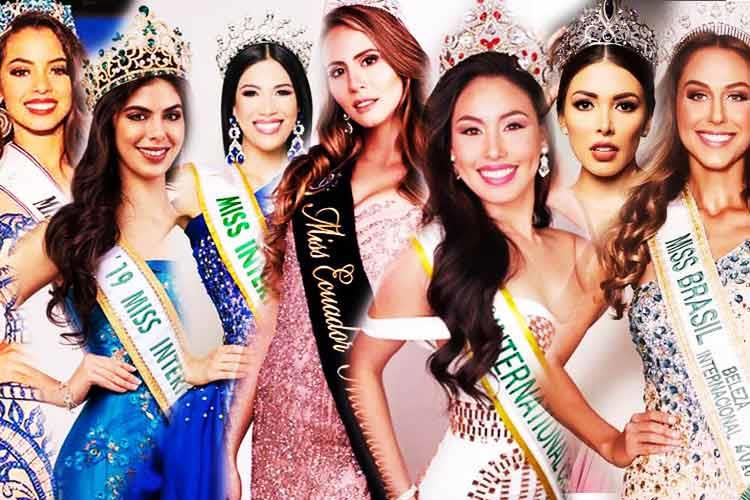 South American beauties competing in Miss International 2019