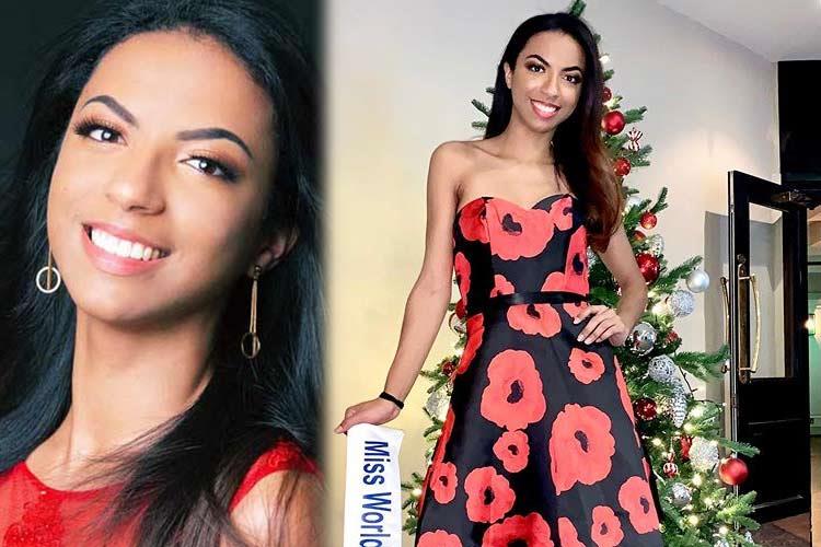 Anais Lacalmontie Miss World Guadeloupe 2019