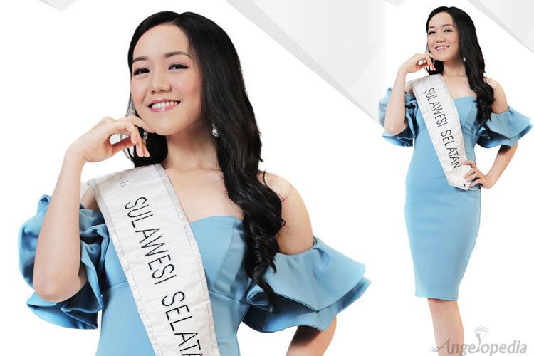 Andi Adriana Novianti representing South Sulawesi