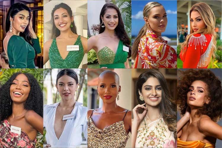 Miss World 2021 Top 15 Final Hot Picks