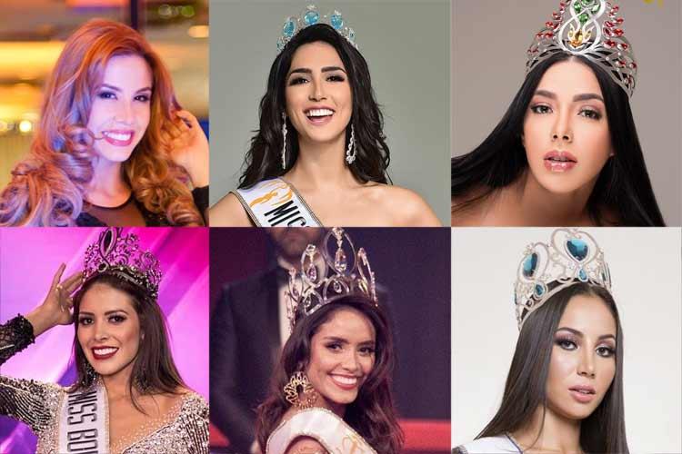 Team Bolivia for International Beauty Pageants 2019