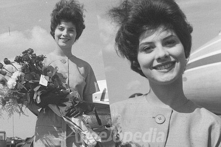 Stanny van Baer Miss International 1961 from Holland