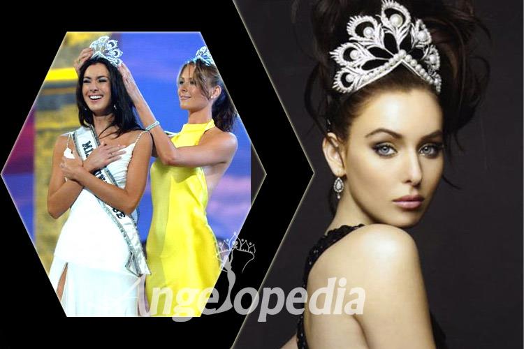 Natalie Glebova Miss Universe 2005 from Canada