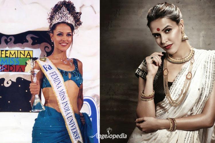 Glam Diva Neha Dhupia Miss Universe India 2002