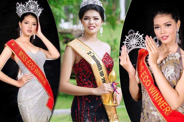 Thyne Thu Thu Thwe Miss Eco Myanmar 2019 for Miss Eco International 2019
