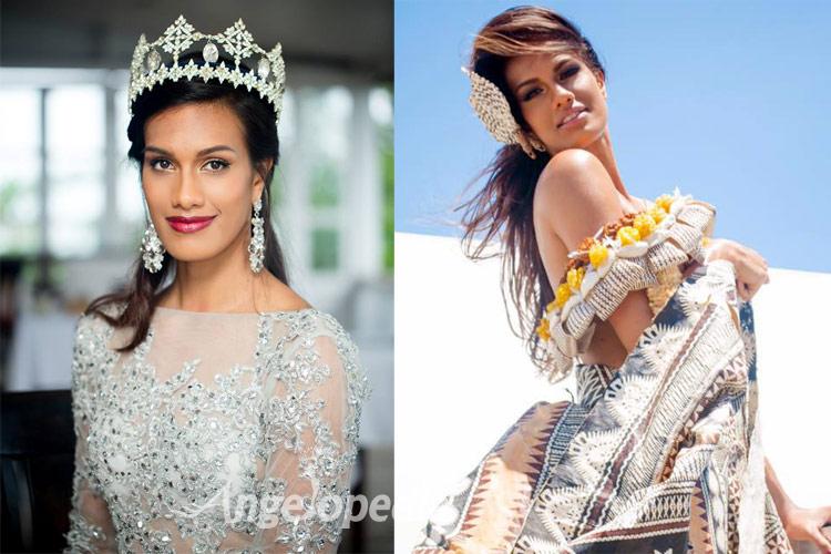 Brittany Hazelman from Fiji for Miss World 2015