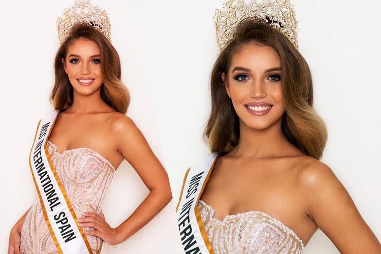 Claudia Cruz Garcia Gonzalez Miss International Spain 2019 for Miss International 2019