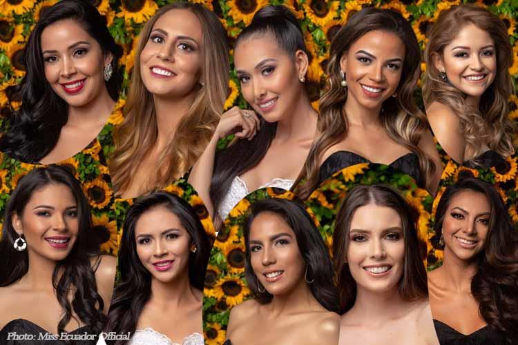 Meet the Delegates of Miss Ecuador 2019