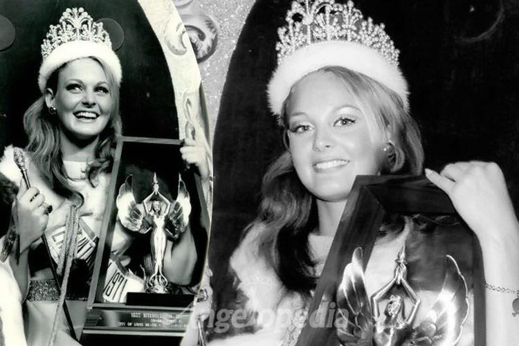 Jane Cheryl Hansen Miss International 1971 from New Zealand