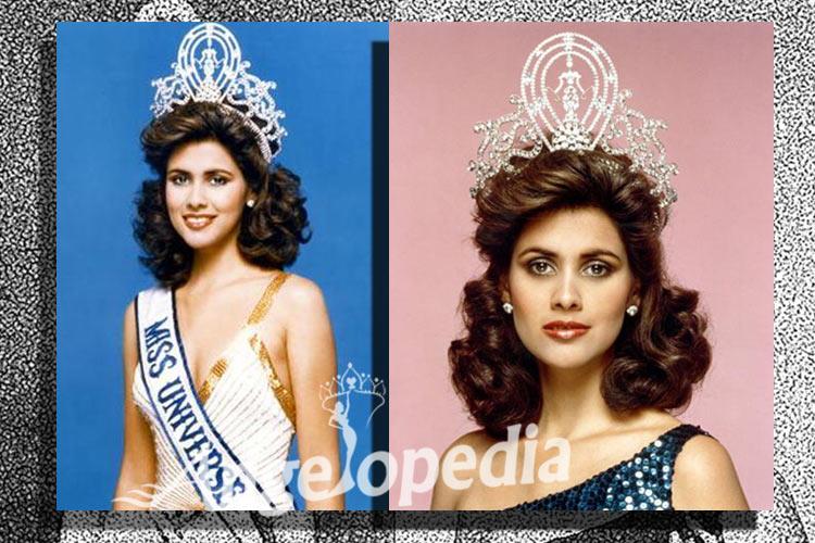 Deborah Carthy Deu Miss Universe 1985 from Puerto Rico