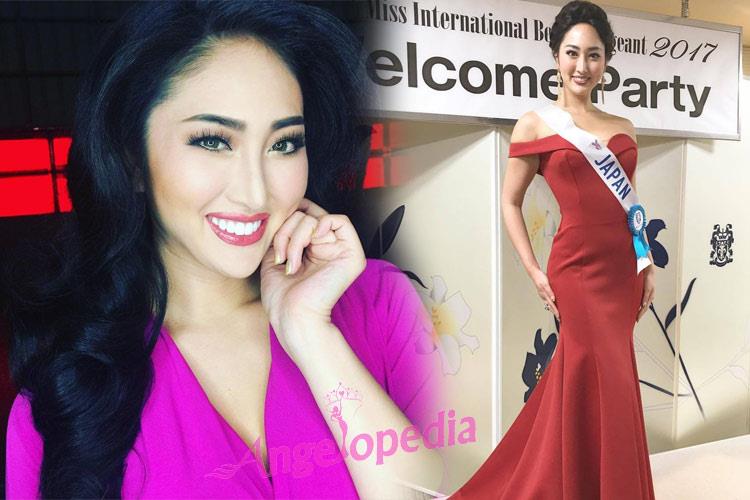 Natsuki Tsutsui Miss International Japan 2017