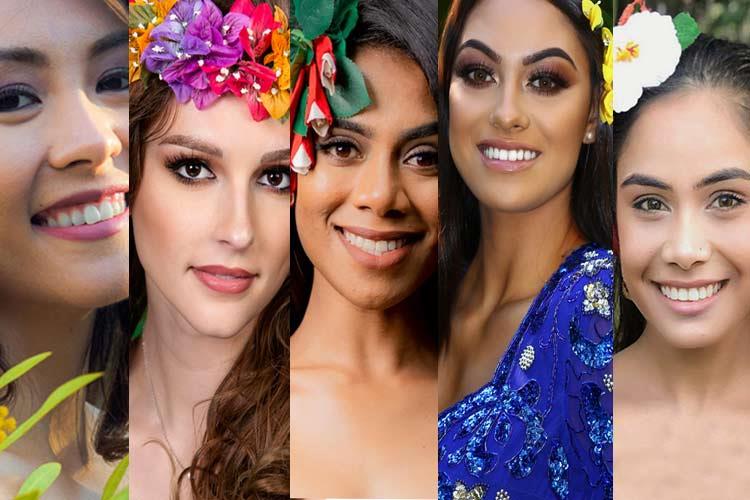 Oceania beauties competing in Miss Earth 2019